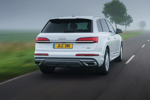Audi Q7 Review: dynamic rear three-quarter