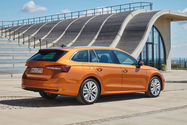 Skoda Octavia Estate: rear
