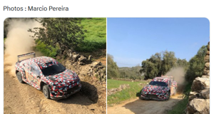 Do these rally car shots show the new Toyota Celica?