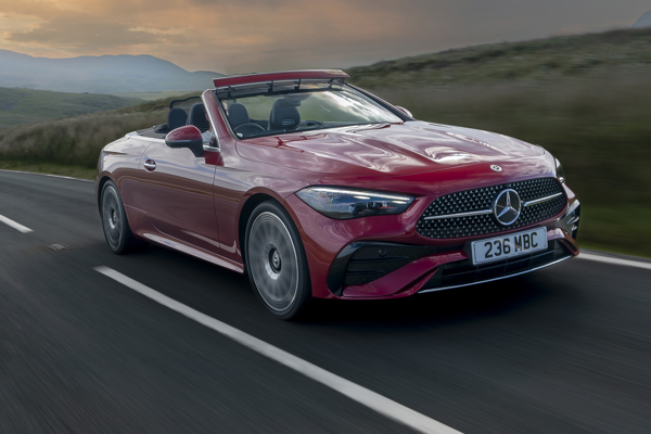Mercedes CLE Cabriolet: driving