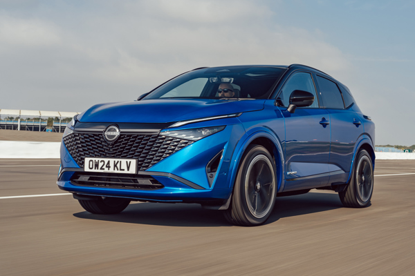 Nissan Qashqai dynamic front three-quarter