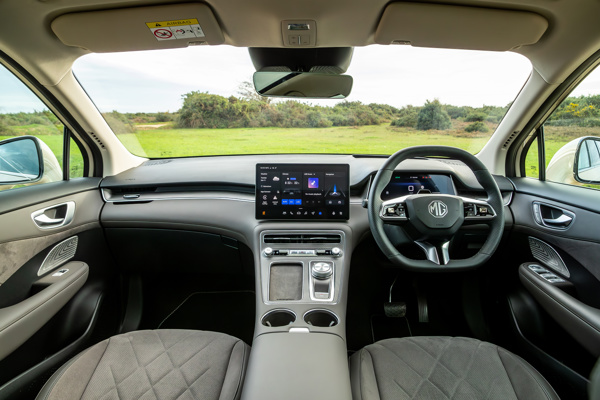 MGS6 EV Review: Interior