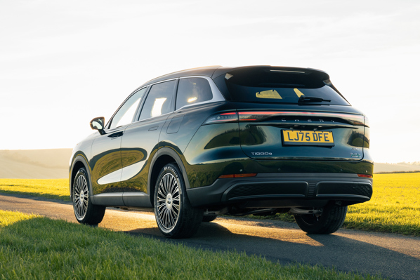 Chery Tiggo 9: rear view