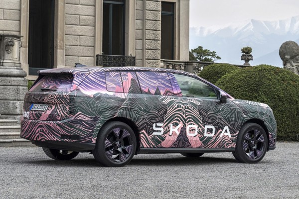 2026 Skoda Peaq disguised