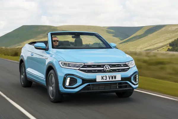 Volkswagen T-Roc Cabriolet: driving