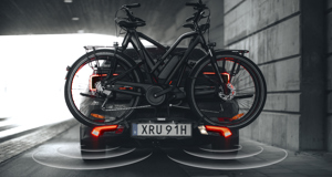 Thule releases bike carrier with built-in parking sensors