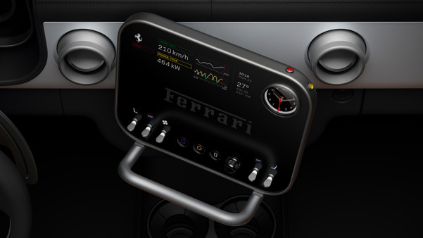 2026 Ferrari Luce control panel
