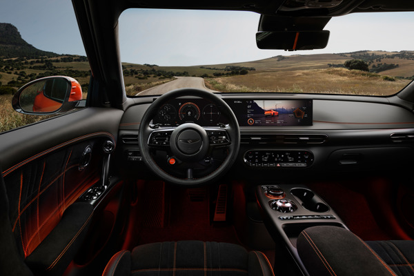 2026 Genesis GV60 Magma interior