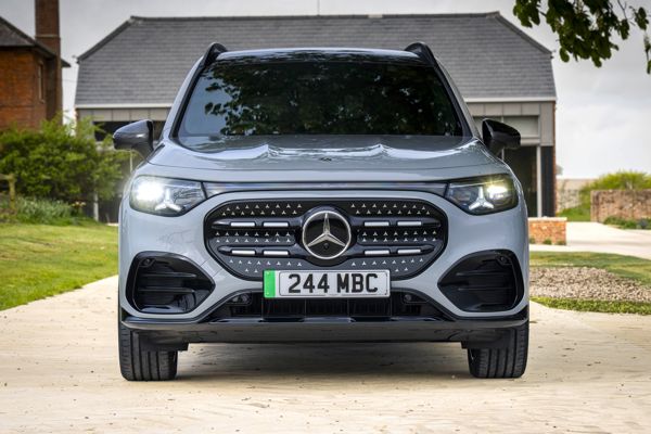 Mercedes Electric GLB Review: static front elevation