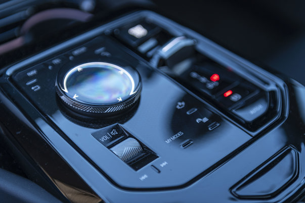 BMW 520i Touring: centre console