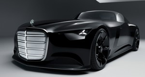 Mercedes-Benz reveals dramatic Vision Iconic concept car