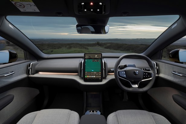 Volvo EX30 review: interior and touchscreen