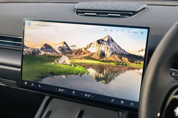 Omoda 7: infotainment screen