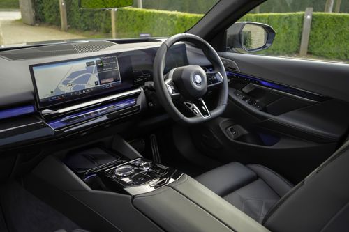 BMW 5 Series review: Dashboard viewed from front passenger perspective