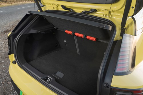 Volvo EX30 Review: boot space with rear seats in place