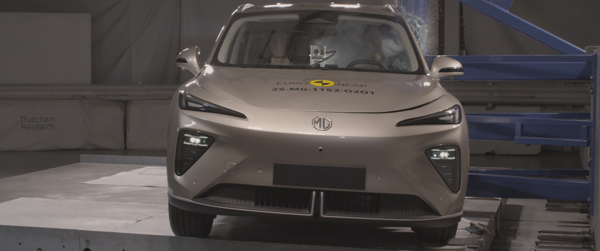 2026 MG S6 EV crash test