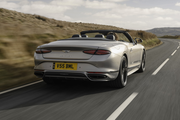 Bentley Continental GT: driving