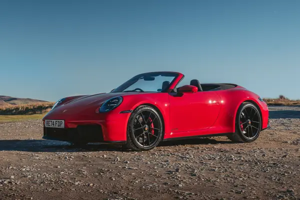 Porsche 911 Cabriolet: front
