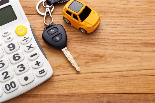 Calculator And Car Keys